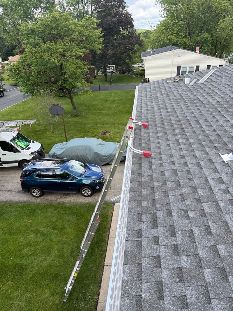 All Pro Gutter Guards installation